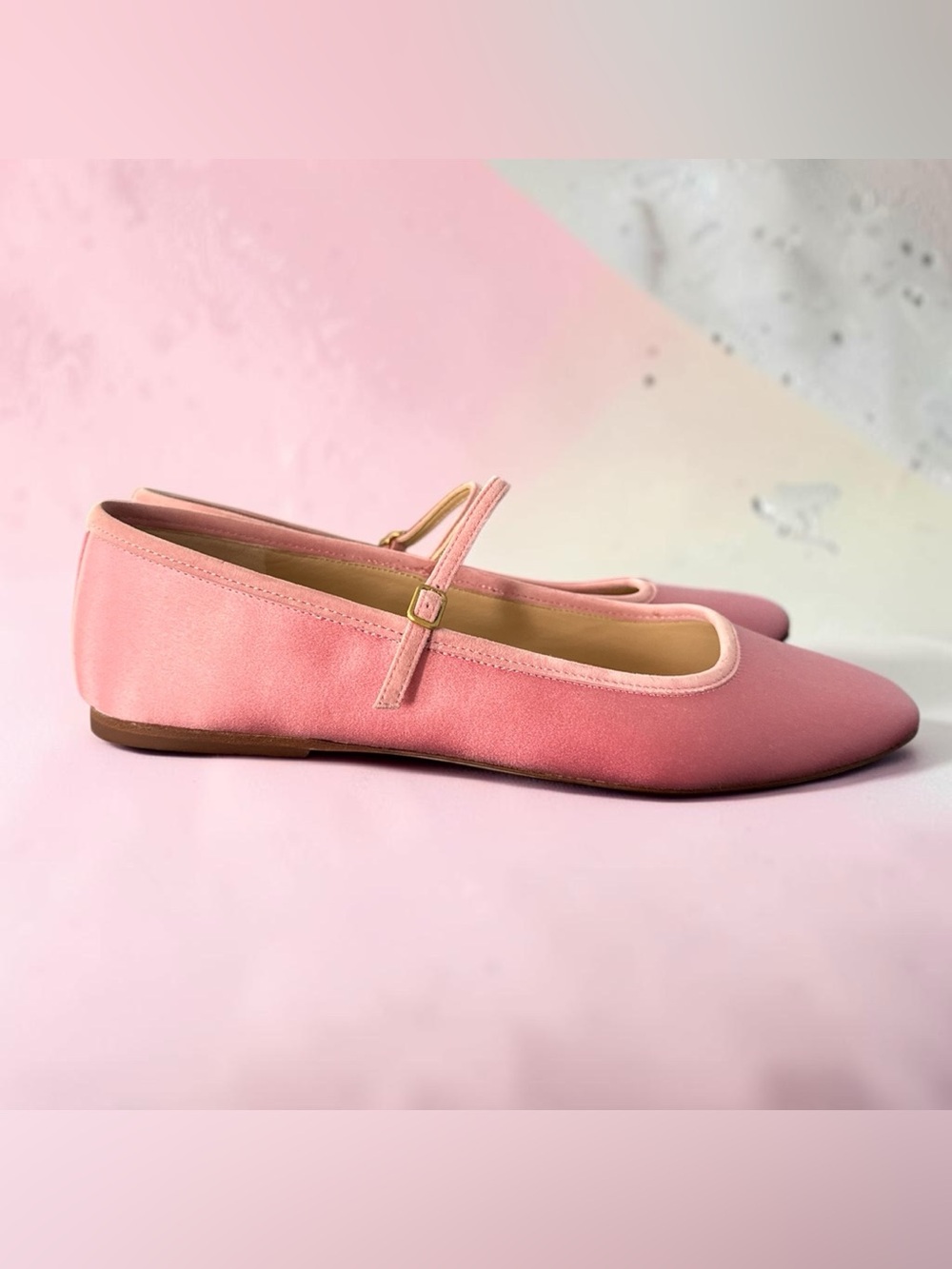 NWOT Veronica beard Ellie Satin Flat - Picture 11 of 14